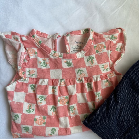 Baby Girl Outfit with Jeggings Size 3 MONTHS - Picture 2 of 5